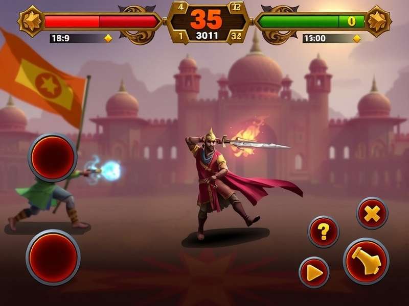 Rajput Combat Champion Game Controls